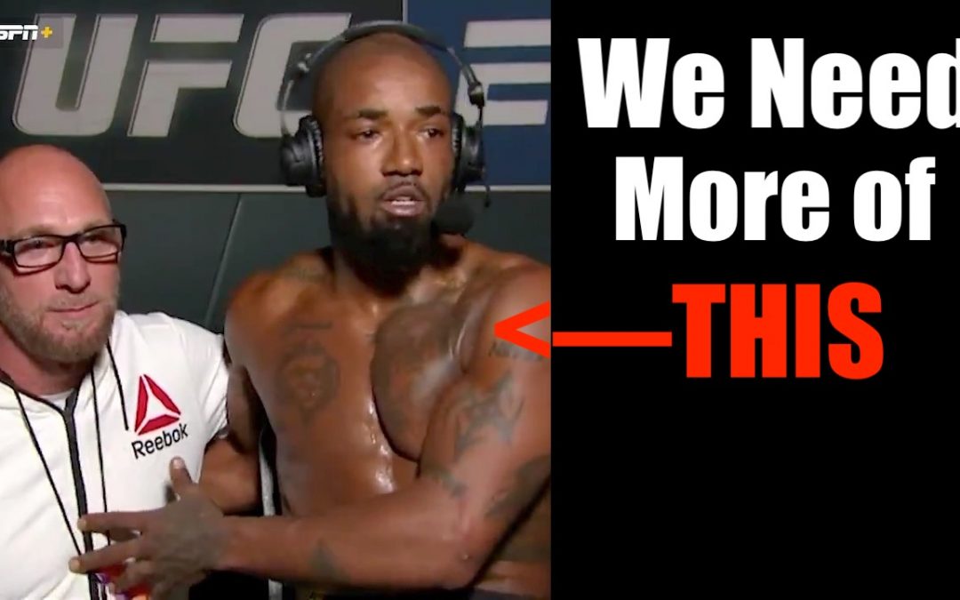 UFC Fighter Bobby Green’s Message of Love is What we Need to Combat Racial Division