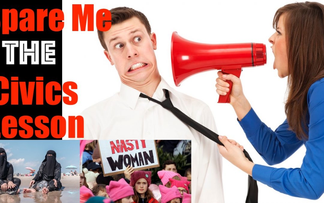 Spare Me the Civics Lesson You Hypocrites and Sit Your Ass Back Down
