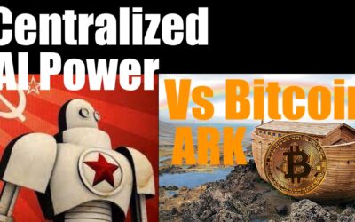 Centralizing Power of AI vs the Liberty Ark of CryptoCurrency