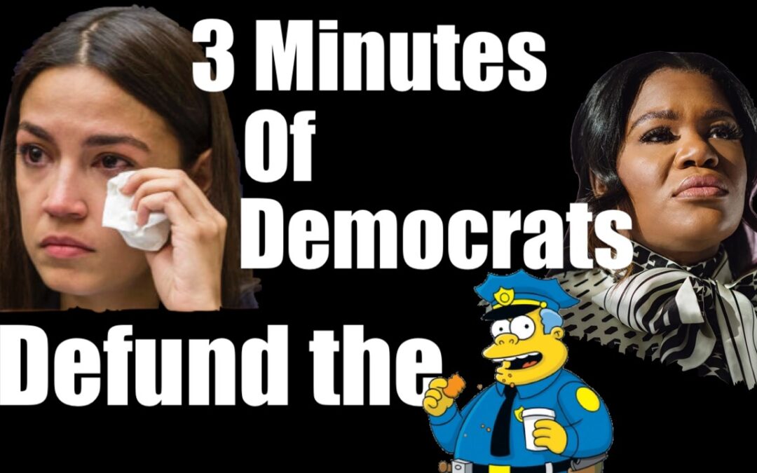 3 Minutes of Democrats Claiming They Wanted to DEFUND the Police- as they TRY to Shift the Blame