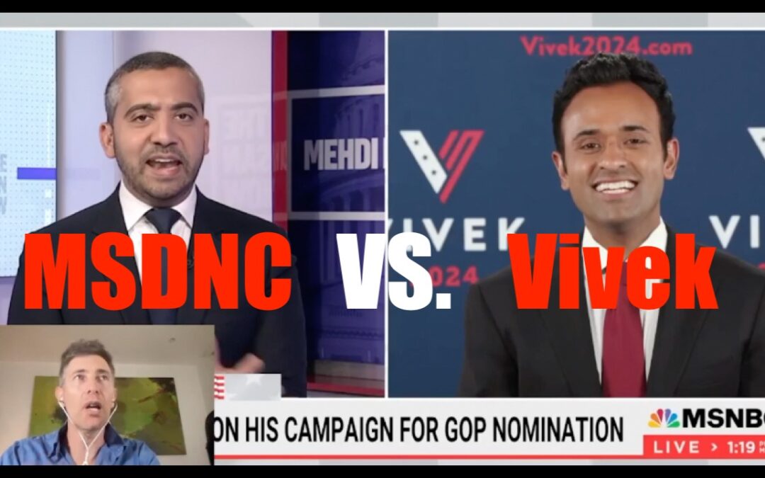 Vivek More Heated than Ever Against “Sad + Pathetic” Medhi Hasan in MSDNC Debate