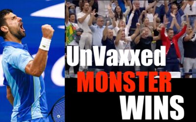 UnVaxxed Monster Wins US Open — Sponsored by Moderna
