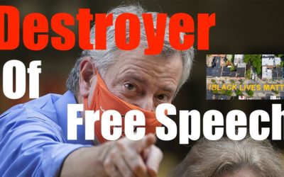 NYC Bill De Blasio Stabs First Amendment in Back with BLM Knife; Racist Left + Road to Civil War