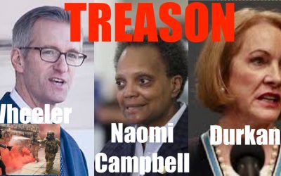 Treasonous Mayors Insist u VOTE RED, Ted Wheeler (Portland) Lightfoot (Chicago) Jenny Durkan Seattle