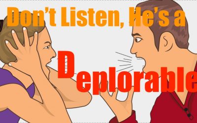 No One Dares Speak to a Deplorable- Deadly Silence