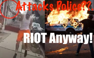Psycho Attacks Cop with Knife, Gets Shot Dead, BLM Riots of Peace Ensue (Lancaster, PA)