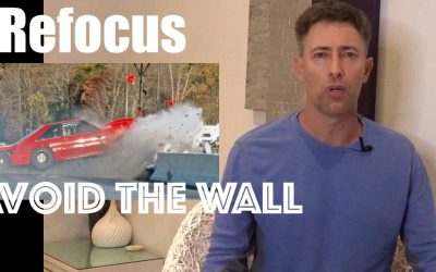 When you Spin Out in Life — Focus on Where you Want to End Up (Avoid the Wall)