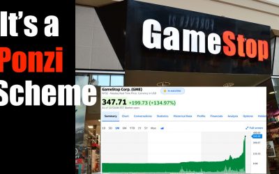 GameStop Stock’s Meteoric Rise is a Short Squeeze + 100% Ponzi Scheme