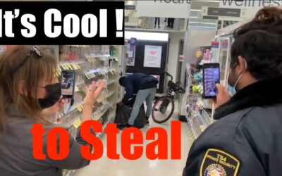 “Shoplift, STEAL from us. it’s Cool” —  cause the DA will Prosecute ME for Stopping You