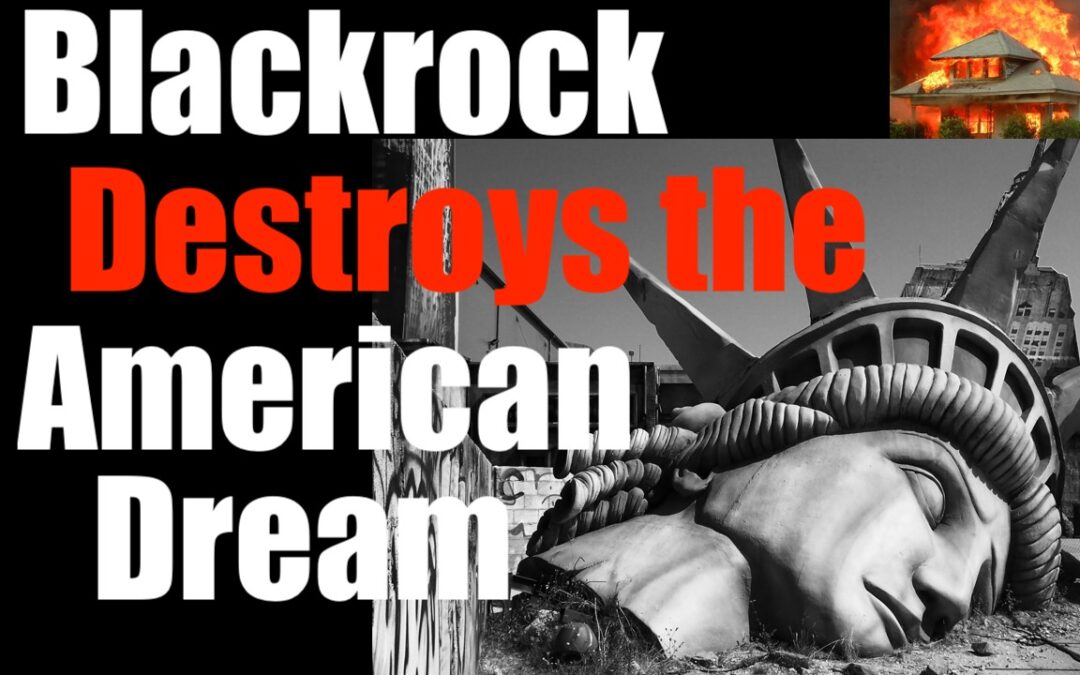 How BlackRock Steals the American Dream from YOU