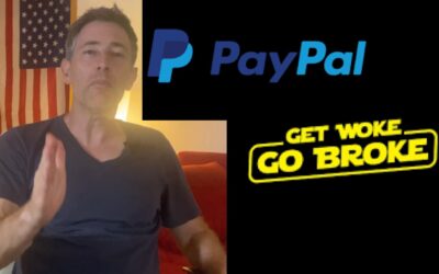 PayPal Gets Woke, Goes Broke ; Sayonara for me