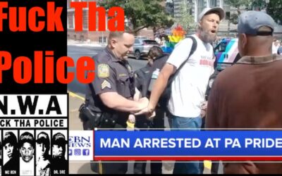 Street Preacher Arrested within SECONDS for Preaching Gospel at “Pride” Rally