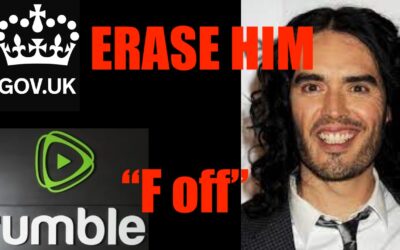 Rumble Tells UK Government to SUCK IT After Orwellian “Request” to De-platform Russell Brand