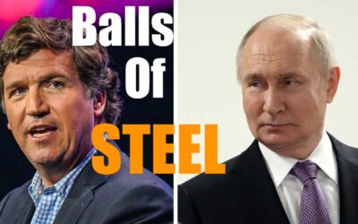 Tucker Carlson has BALLS OF STEEL —  Vladmir Putin Interview
