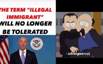 The Term “Illegal Immigrant” is INTOLERABLE — what about “Murderer” ??