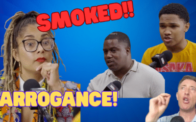 Based Black Conservative Men SMOKE Radical Leftist