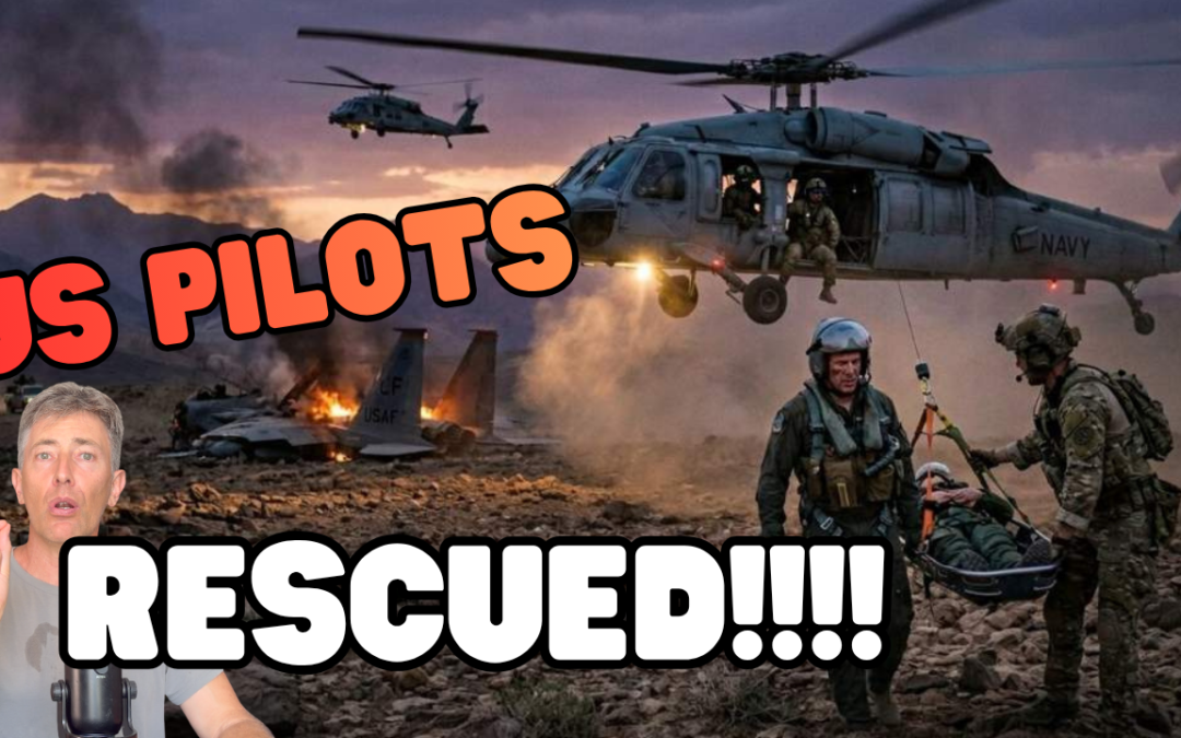 ALL US Fighter Pilots RESCUED in DARING Iran Raid After Being Shot Down! Iran Regime HUMILIATED
