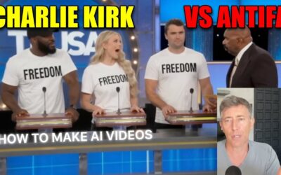 AI Charlie Kirk vs Antifa Family Feud Video   How to + Learnings