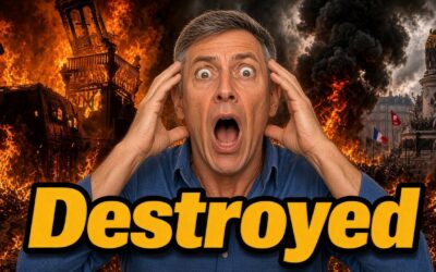 143 Year Old French Town Hall Survived Two World Wars… RIOTERS Burnt it to the Ground