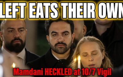 Mamdani Gets DESTROYED by Further-Left Mob for Showing Up to 10/7 Memorial