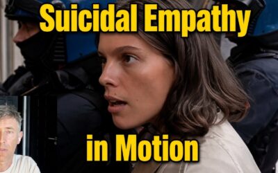 Pretty Suicidally Empathic Italian Woman Lectures Police as BOMB Goes Off Beside Her
